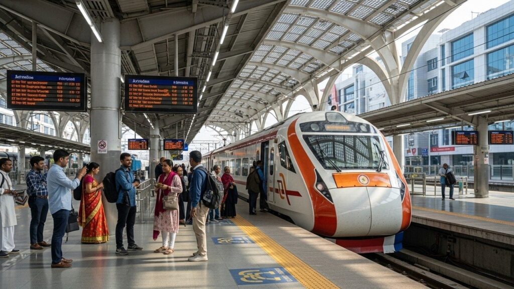 Indian Railway News: Amrit Bharat Express, Solar Power, and Festive Discounts