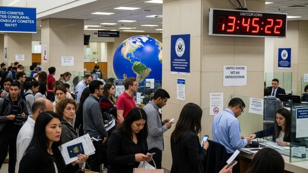 US visa interview wait times: How the Home-Country Rule Reshapes Travel Plans