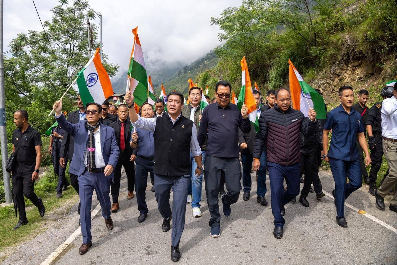 Tiranga Yatra Walong Border