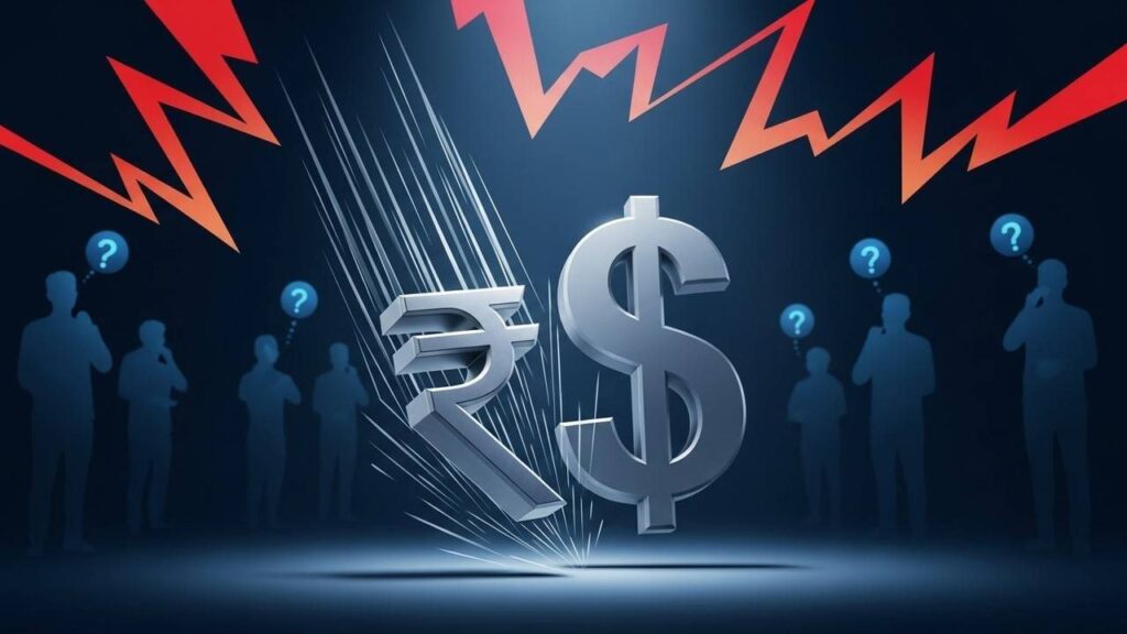 Indian Rupee Low: Navigating Trade Tensions and Investor Outflows