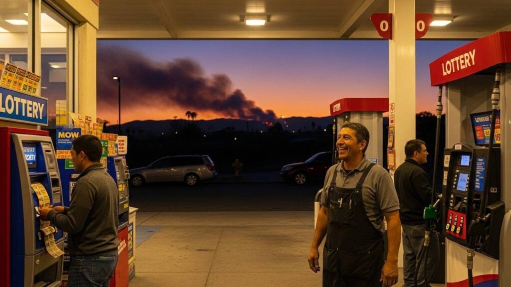 Gas Station Lottery Luck: An Immigrant's Tale of Fortune and Fire