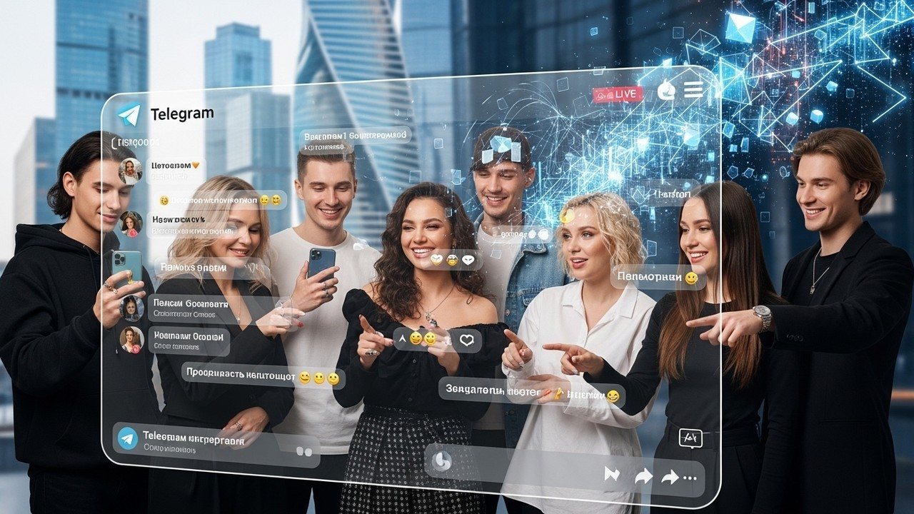 Russian influencers Telegram