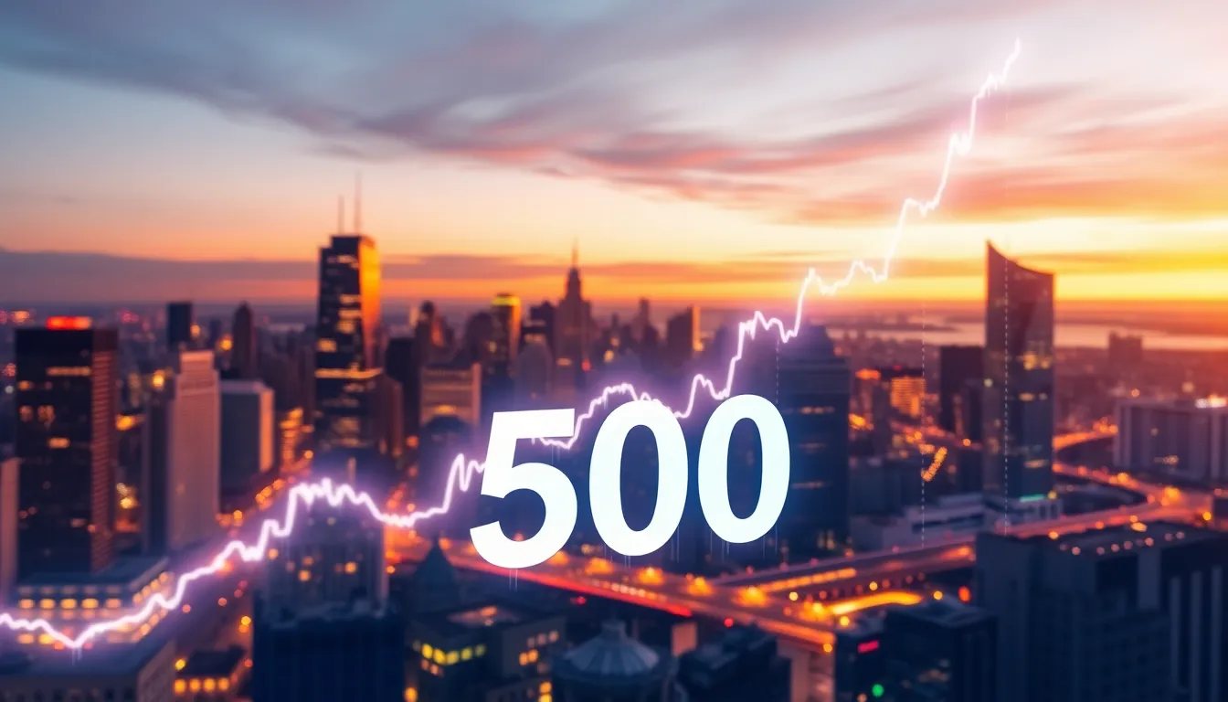 S&P 500 monthly gains