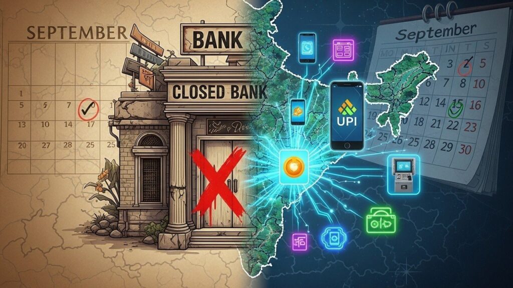September Bank Holidays: Navigating Closures and Digital Access in India