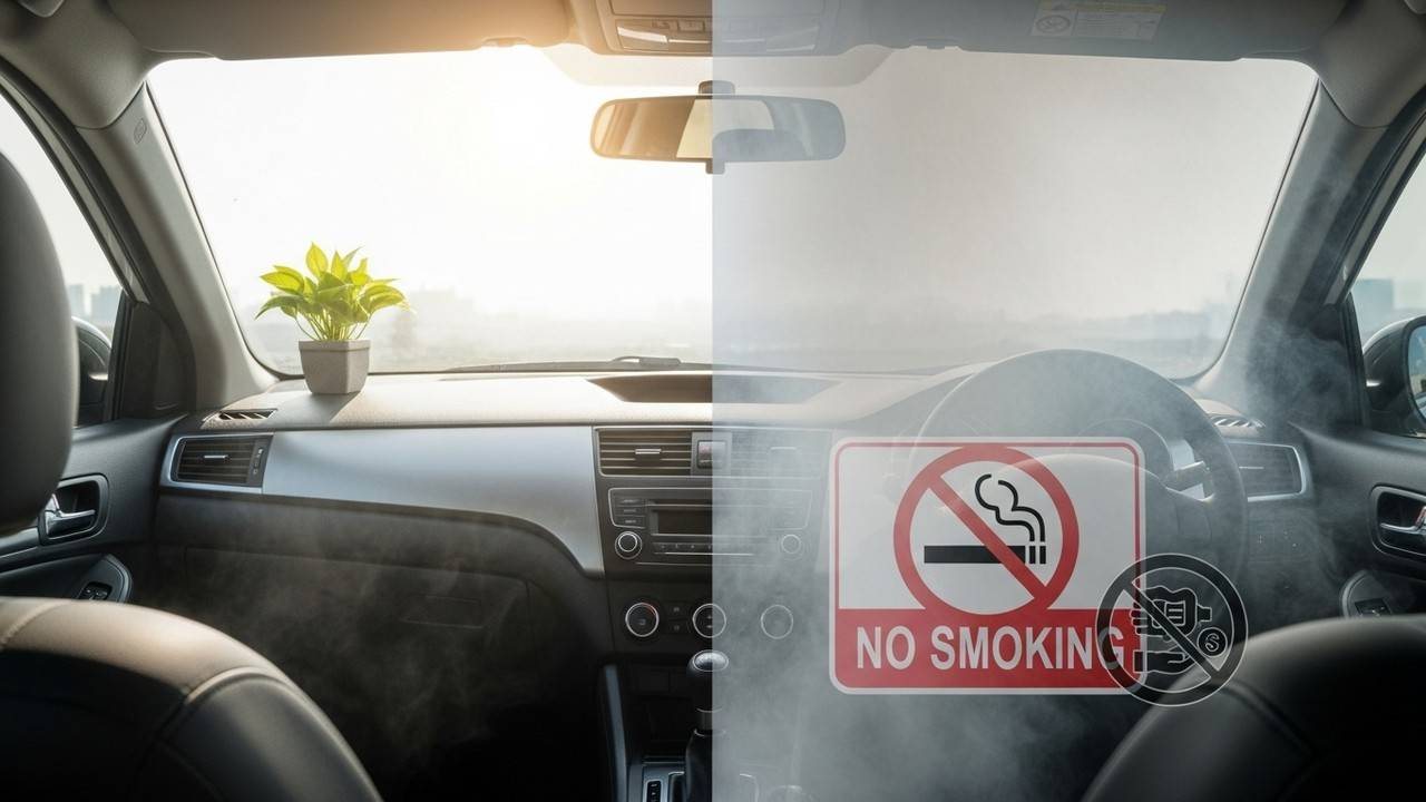 smoking in cars