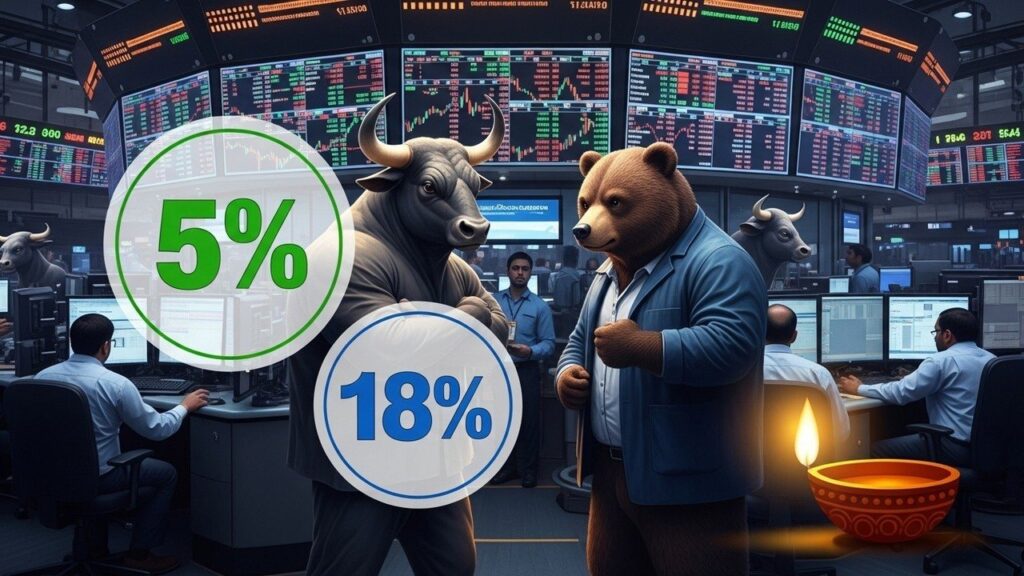 GST Reforms India: Market Reacts as Key Indices See Modest Gains