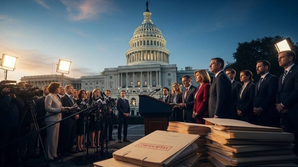 Epstein Investigative Files: Capitol Debates on Disclosure and Oversight