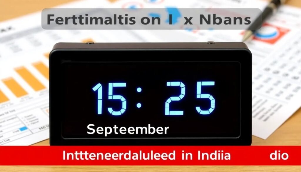 ITR Filing Deadline 2025: What You Need to Know About the Extended Due Date