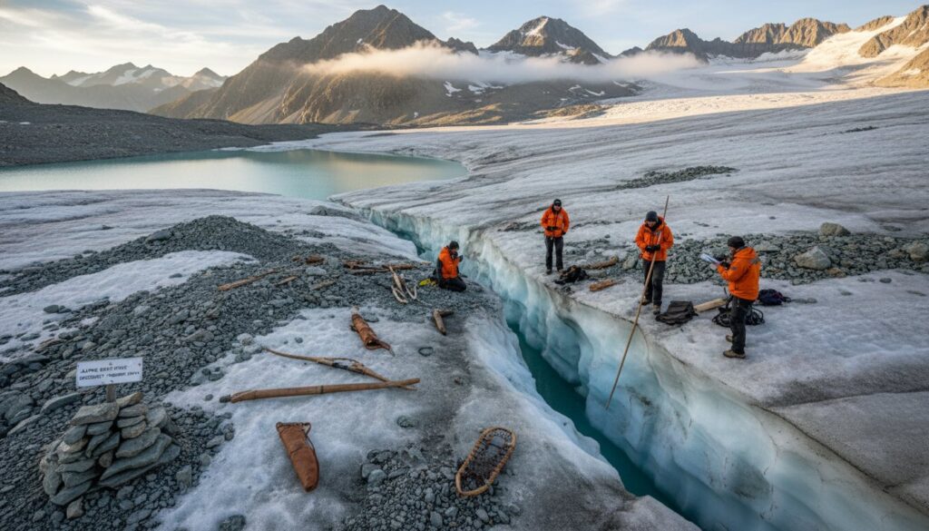 The 'Ice-Melt' Archives: 5,000-Year-Old Trade Route Emerges from the Alps
