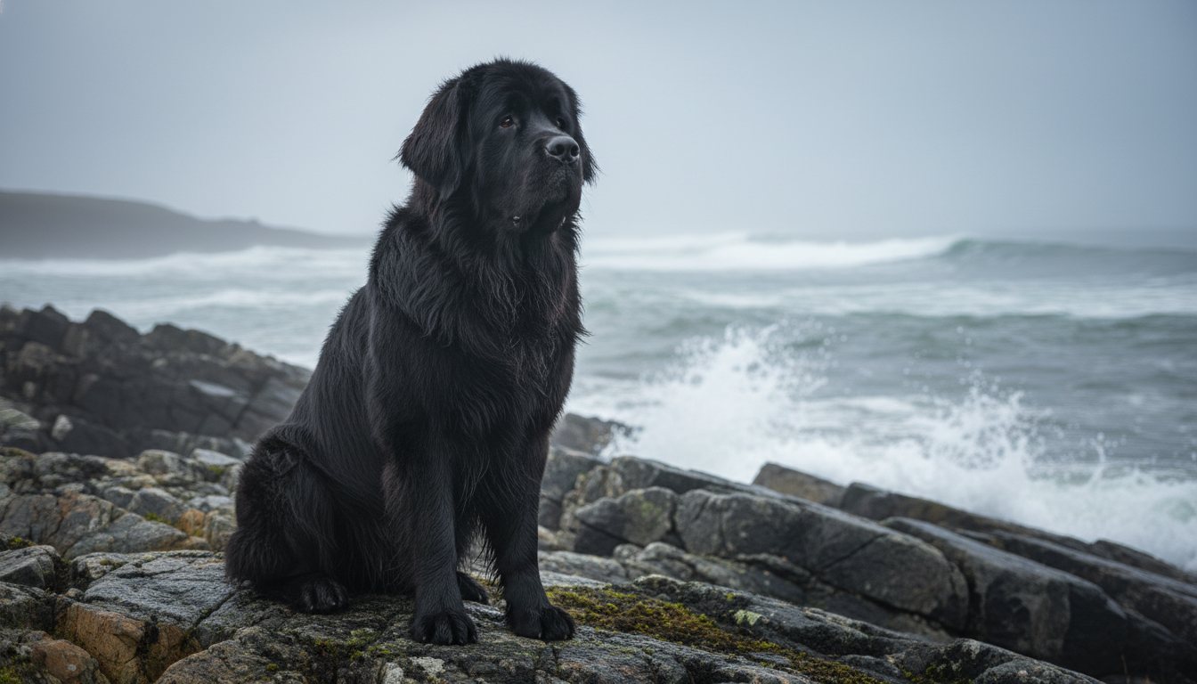 Newfoundland dog : The Majestic Newfoundland: A Complete Guide to the Aristocrat of Dogs