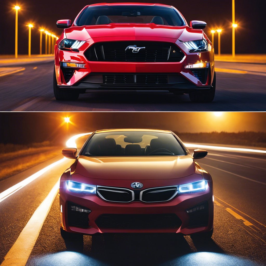 LED headlights vs halogen headlights