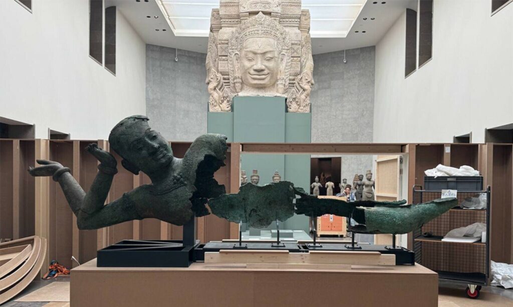 Lord Vishnu Statue Ready for Paris Debut: A 1000-Year-Old Treasure