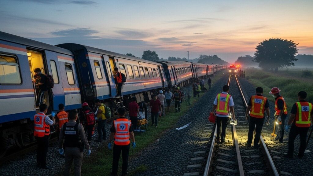 Thailand train derailment: Unpacking the Bangkok-bound incident and its implications