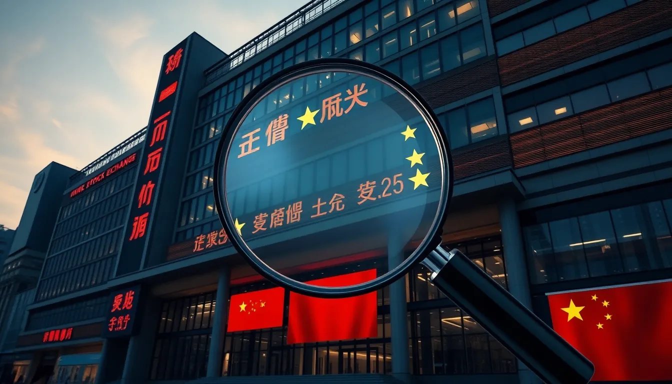 China securities regulator probe