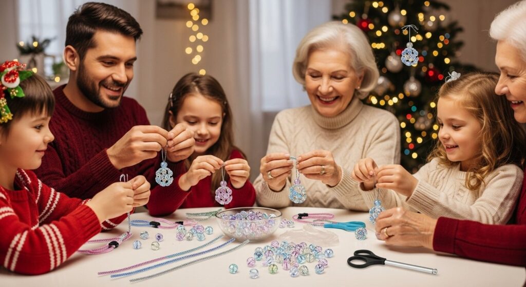 Sparkle and Stitch: Crafting Timeless Bead and Pipe Cleaner Ornaments for Modern Holidays