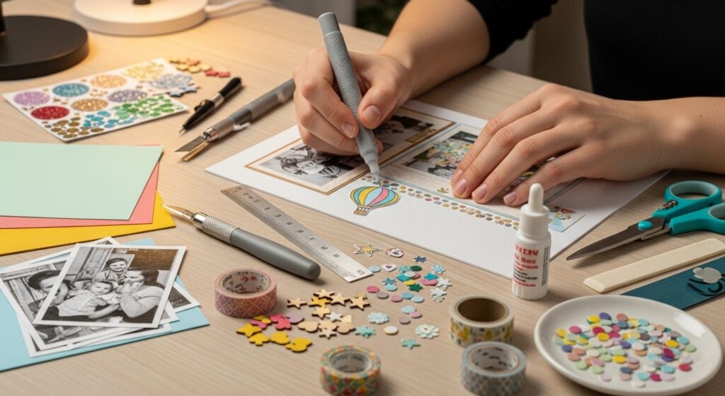 Reimagining Memories: Modern Paper Crafts, Scrapbooking & Greeting Cards