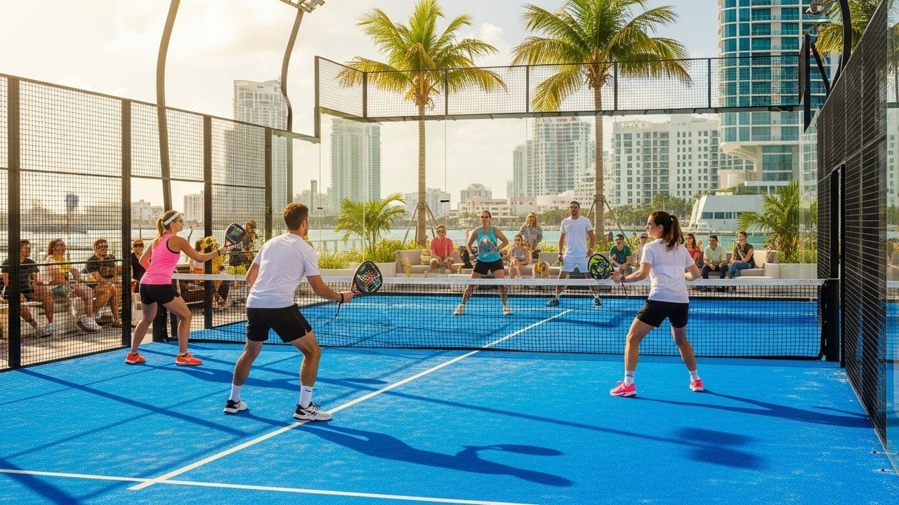 padel sport Miami