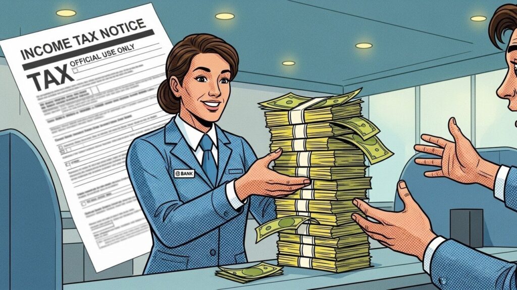 Cash Deposit Income Tax Notice: What You Need to Know About ₹50,000+ Transactions