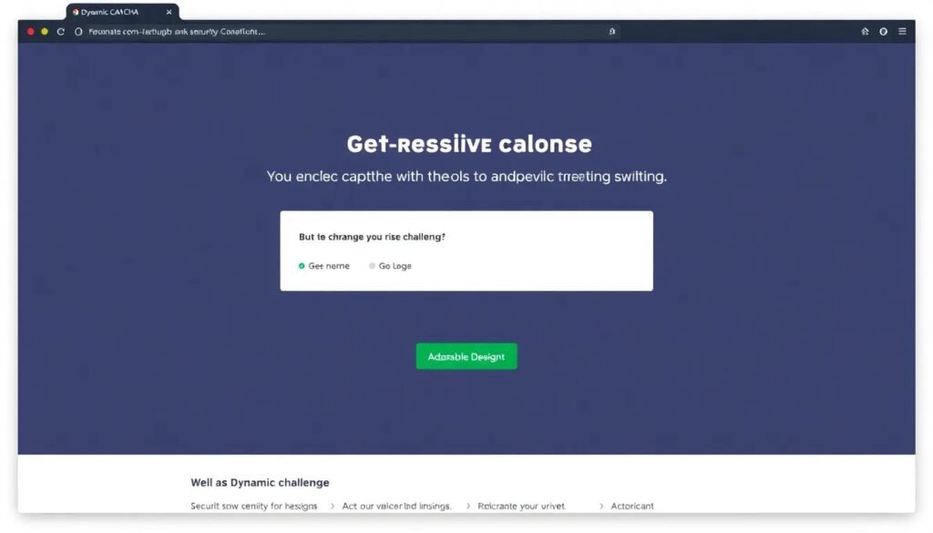 Captcha Verification Strategies: Balancing Security and Usability