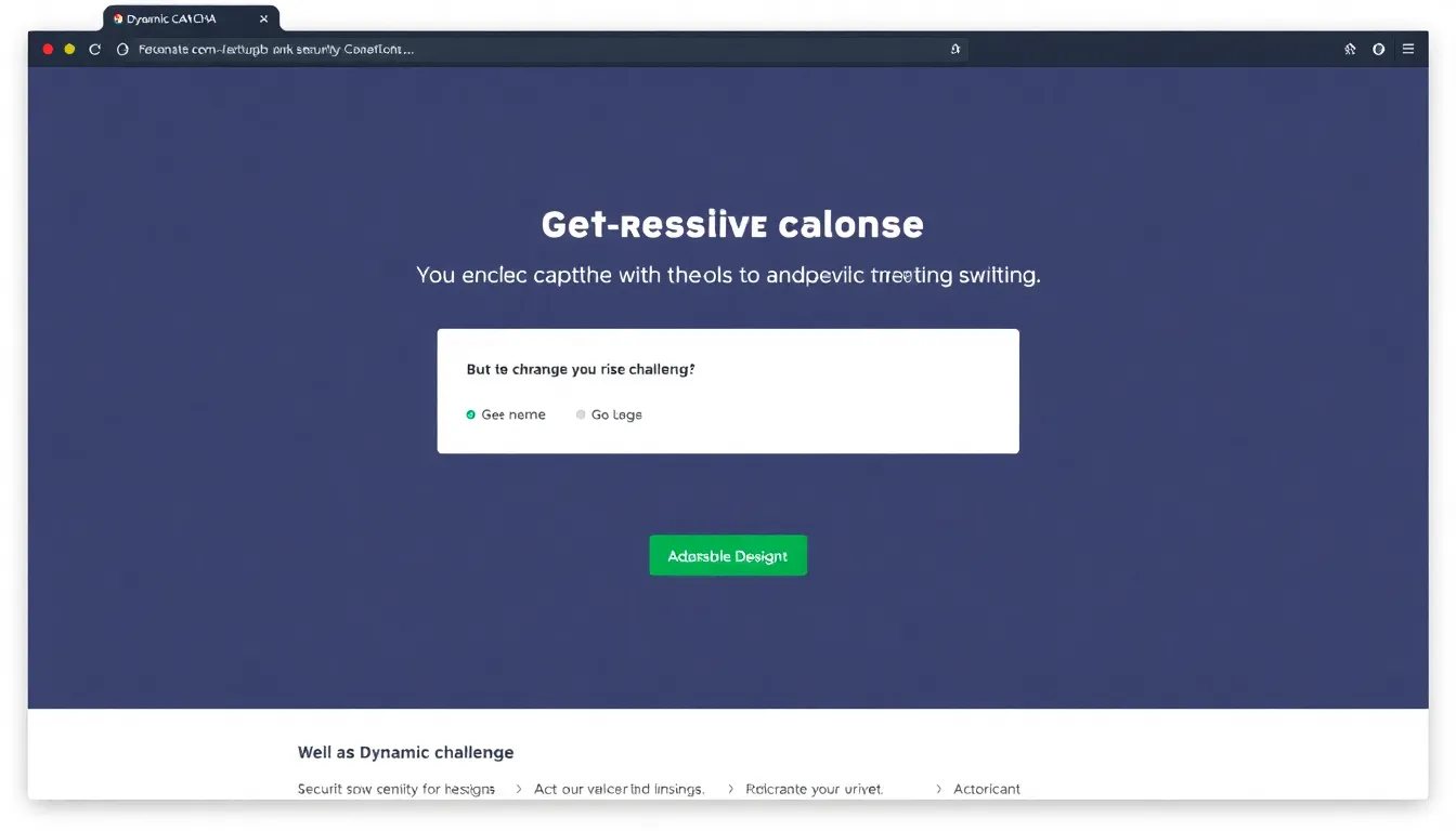 Captcha verification strategies