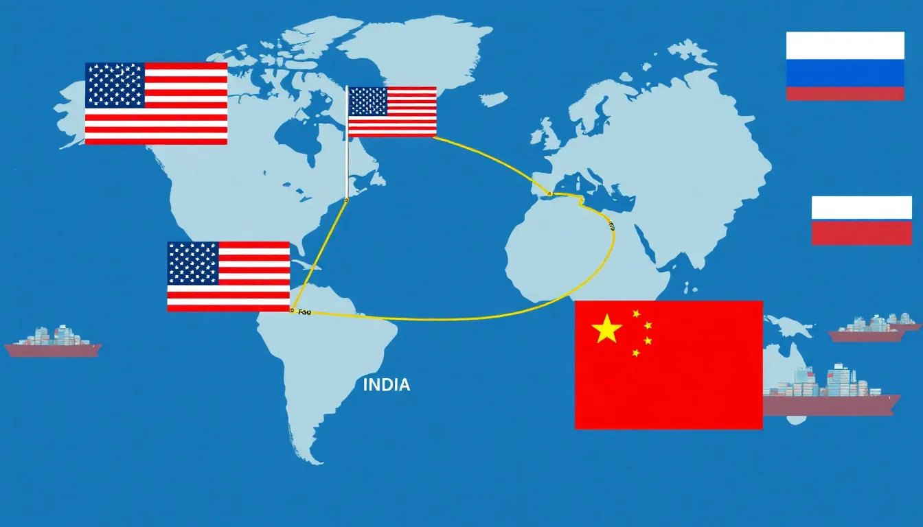 India Russian oil tariffs