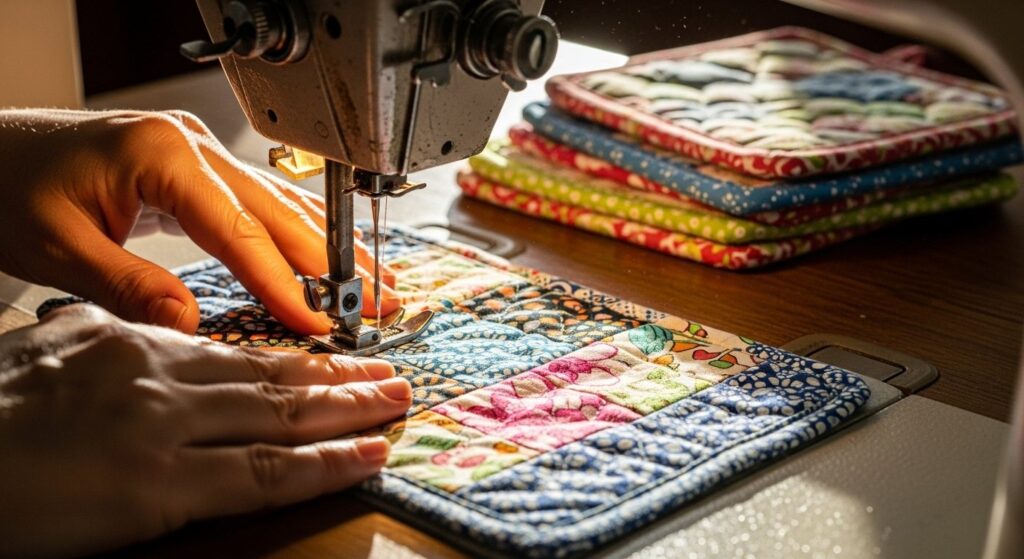 Crafting Joy from Scraps: The Timeless Art of the Handmade Potholder
