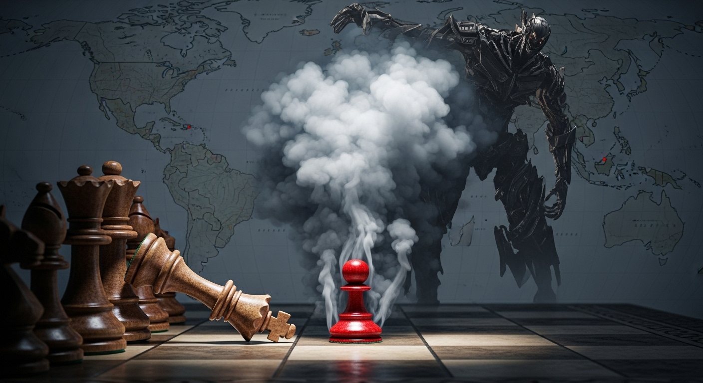 Donald Trump : The Blinding Smoke Screen: Deconstructing Trump's Perceived Foreign Policy Misdirection