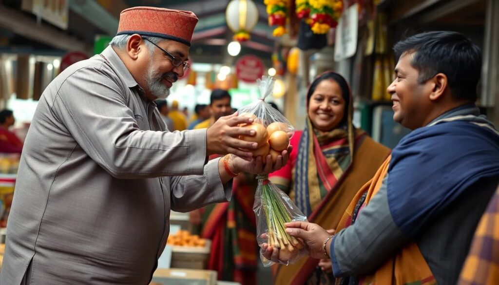 Festive Relief: Govt Sells Subsidized Onion to Control Prices