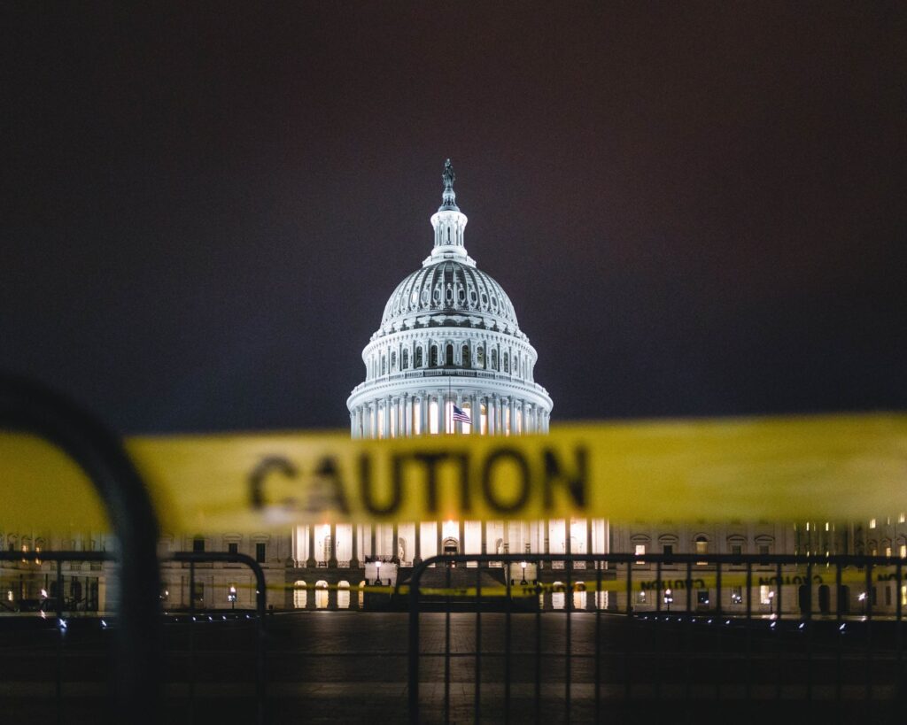 What is meant by US Government Shutdown?
